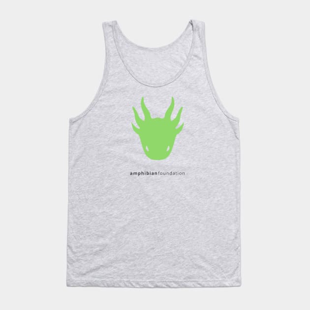 Amphibian Foundation Green Logo Tank Top by amphibianfoundation